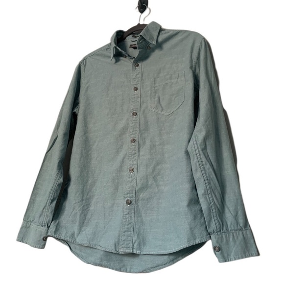 Eddie Bauer Shirt Button Down Long Sleeve Collared - Picture 2 of 15